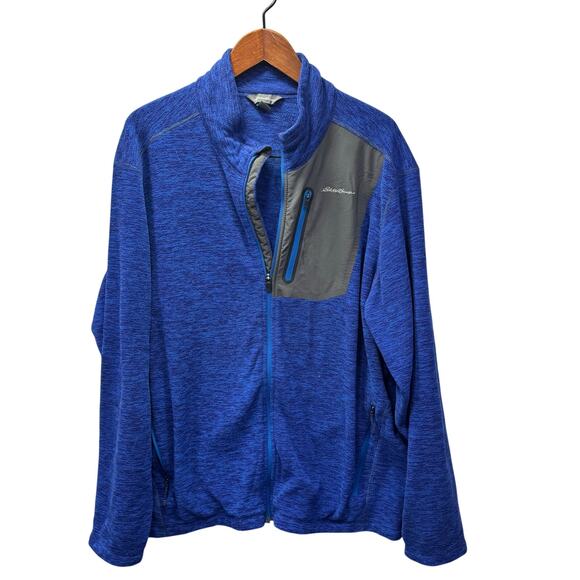 Eddie Bauer First Ascent Men’s Fleece Jacket Sweatshirt sz XXL 2XL #H982-A - Picture 9 of 9